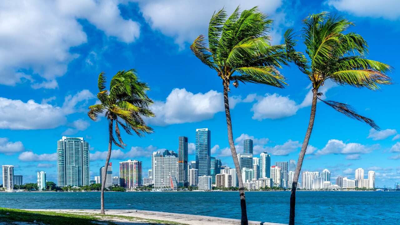 Skyline del mercado inmobiliario de Miami con nuevos proyectos de inversión en 2025