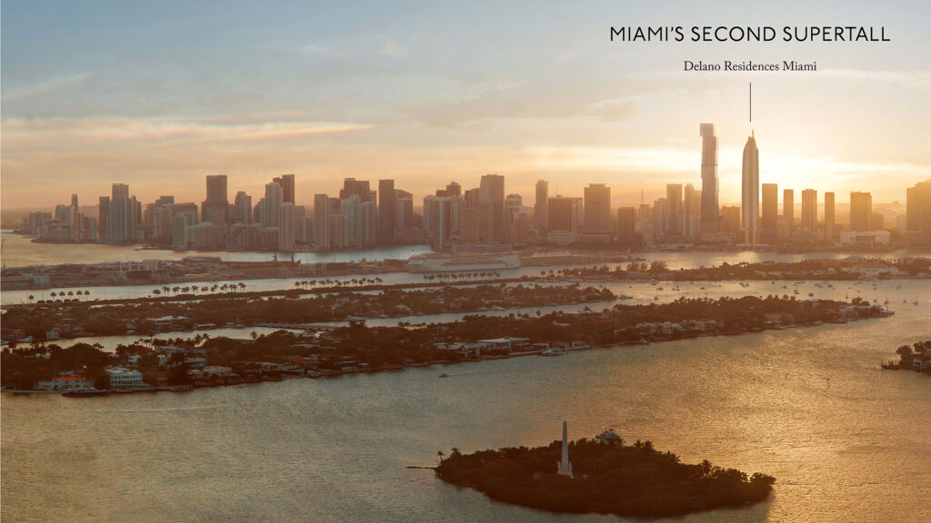Delano Residence: la segunda torre más alta de Miami