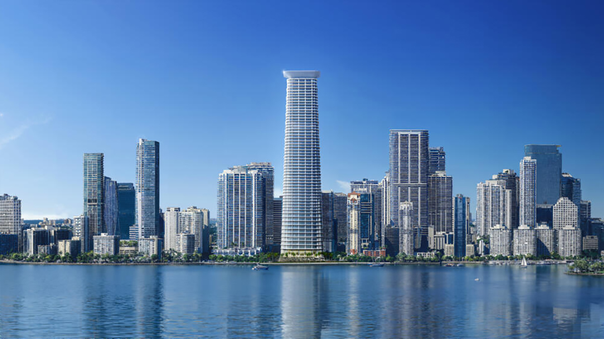 Edificio 830 Brickell Miami donde Peter Thiel firmó la renta de oficina más cara en la historia de la ciudad en 2026