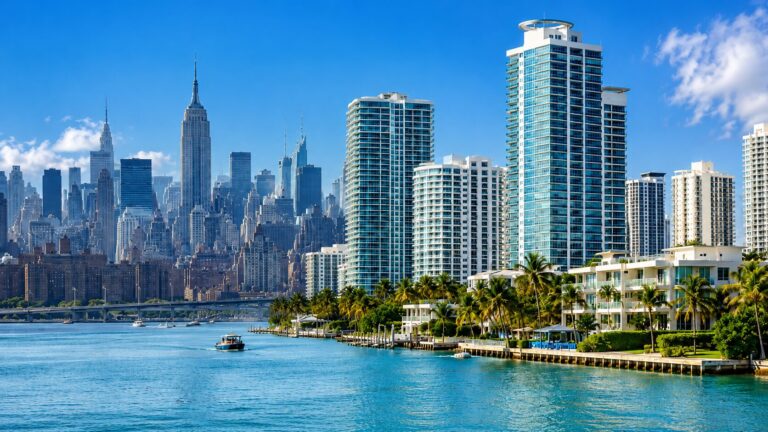 Miami ya es más cara que Nueva York en costo de vida pero sus propiedades cuestan menos. Descubre qué significa este gap para invertir hoy.