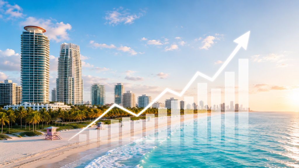 El mercado inmobiliario en Miami sigue al alza
