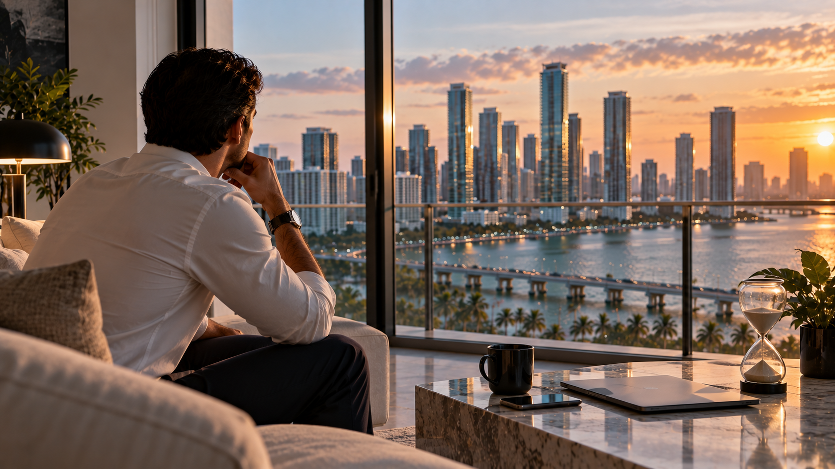 Cliente que esperó para comprar propiedades en Miami y vio subir el precio seis meses después