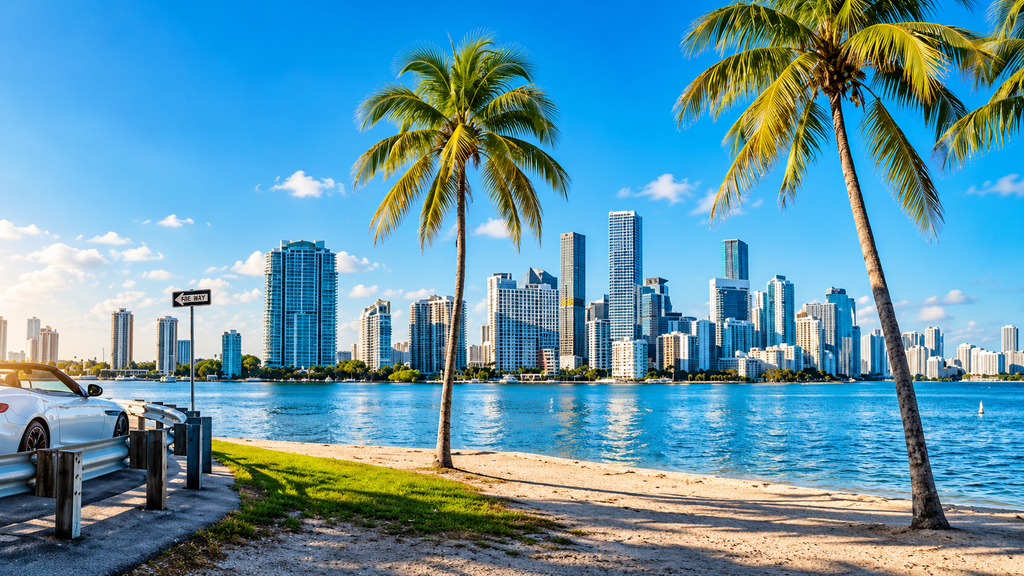 Ranking de Holafly con Miami en el puesto 6 de las ciudades más relajantes del mundo